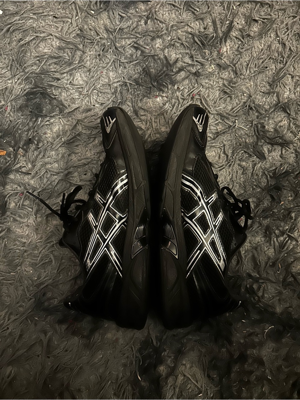 Asics gel 1130 Black Silver